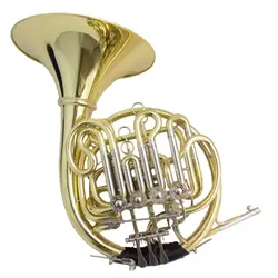 Bb/F Высокая F тройной Рог шесть клапаны отсоединены колокол французский рог с стекловолокна случае Музыкальные инструменты профессионал