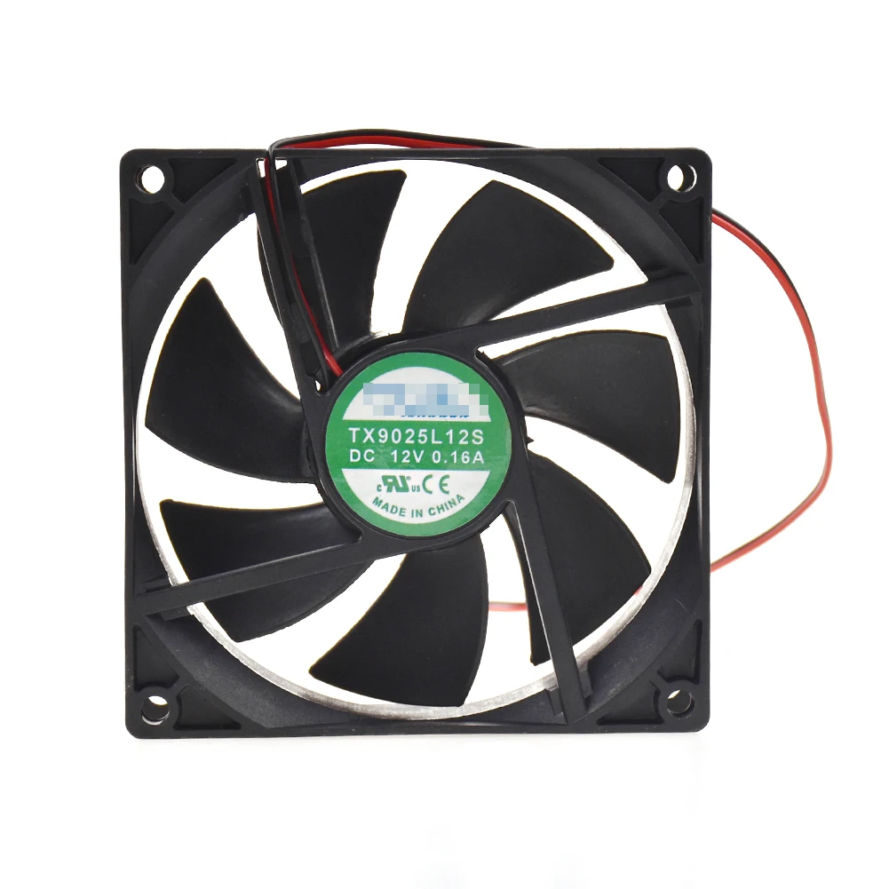 

For Tianxuan TX9025L12S 90*90*25mm 12V 0.16A Cooling Fan Processor Cooler Heatsink Fan For Computer