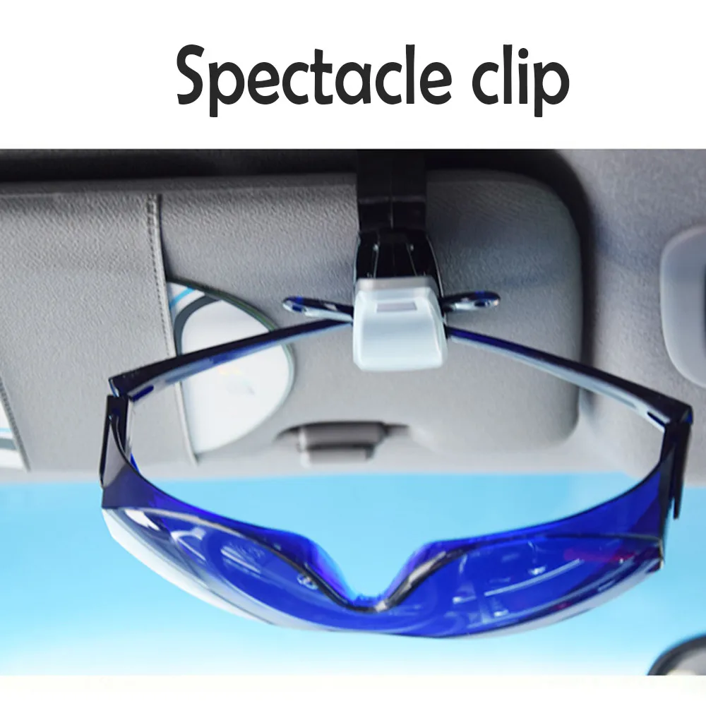 

Small and portable Car Glasses Case clip storage the sun glasses