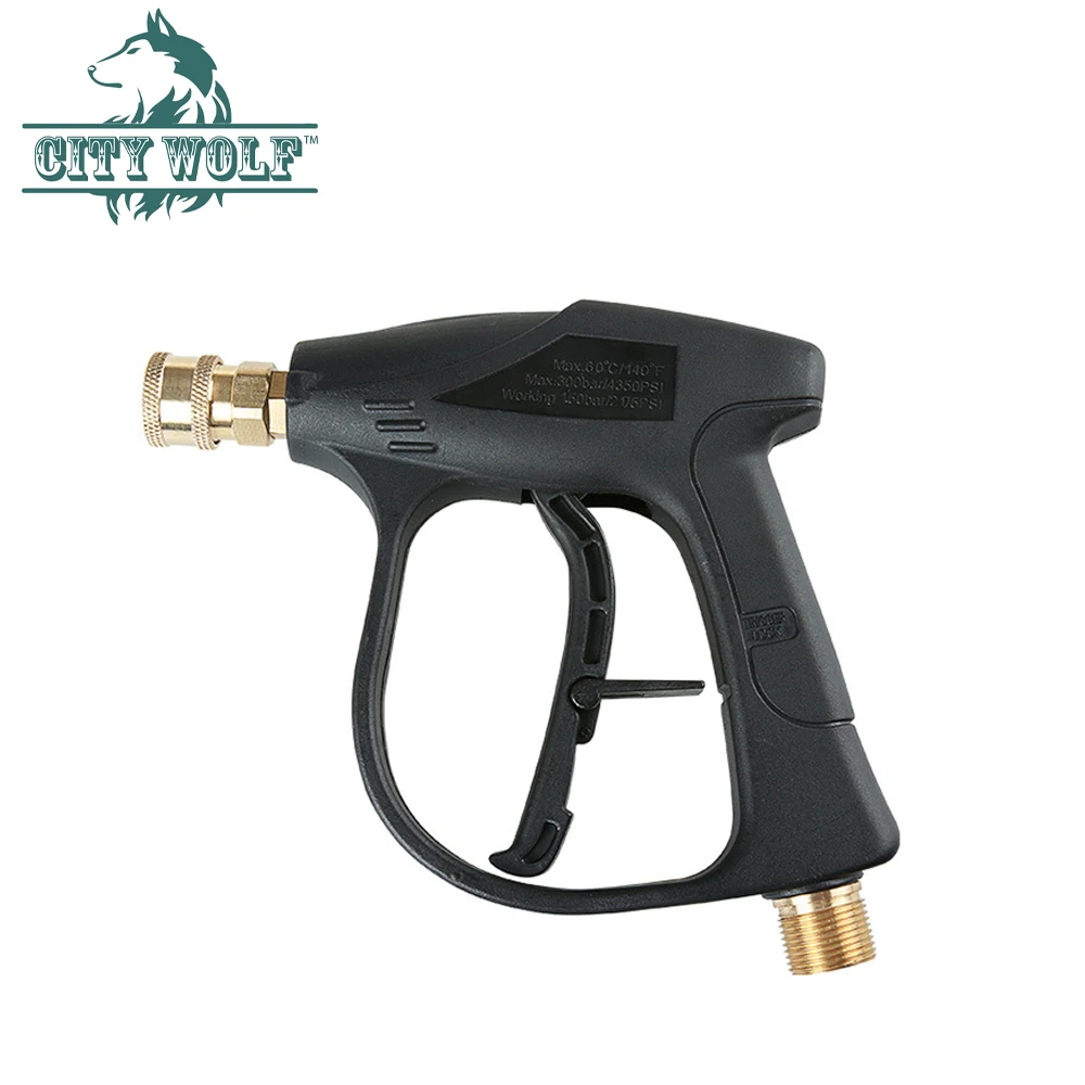 Lavagem de Carro Lavadora de Limpeza do Carro Pistola de Água com g1 Spary Qucik Conector Alta Pressão Loja Acessório Cidade Lobo – 4