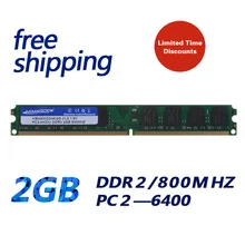 KEMBONA LONG-DIMM Настольный DDR2 2 Гб DDR2 2 г оперативная Память память супер скорость Память ram для всех материнских плат настольный компьютер двухканальный