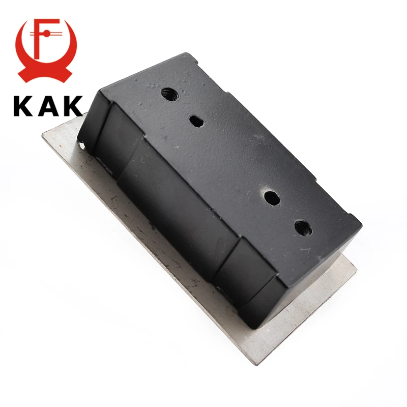 KAK 360 Degree Revolving Door Hinge 90 Degrees Positioning Hidden Floor Pivot Hinges For Furniture Hardware