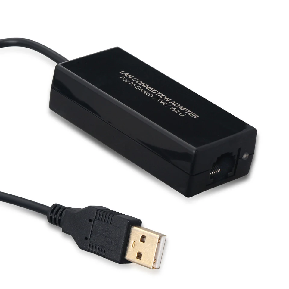 For Nintendo Switch-Wii U Lan Connection Adapter-2