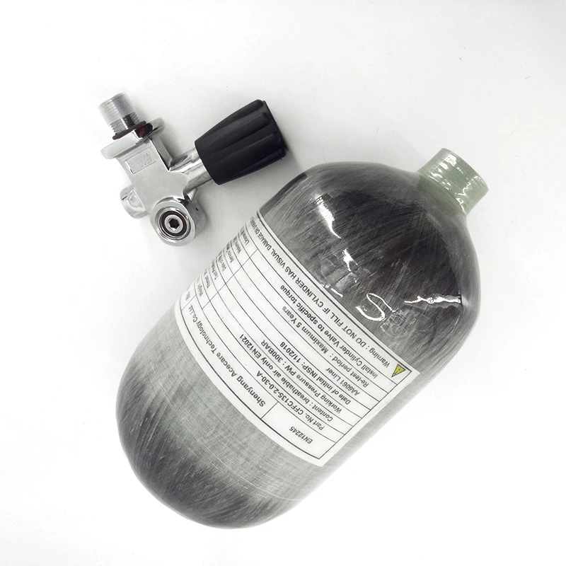 AC52051 2L CE 4500Psi Mini Scuba Paintball/PCP Air Tank for Airsoft Pcp Air Gun/Air Rifle with YOKE Valve Airforce Condor