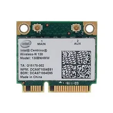 Беспроводная карта адаптера для Intel mediino wireless-N 130 130BNHMW N130 BGN Wifi bluetooth 3,0 Беспроводная PCIe карта