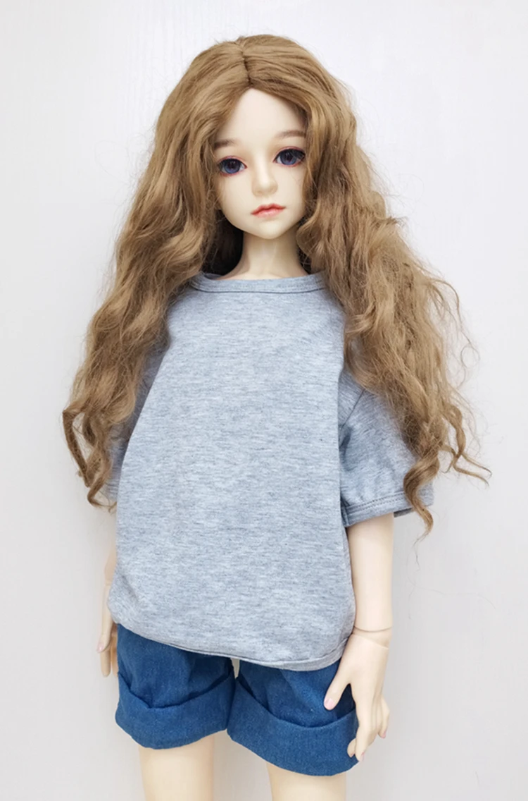 T-shirt Cotton Half Sleeve Handmade SD BJD Doll Accessories Clothes for 1/3 1/4 1/6 BJD Dolls barbie doll clothes doll clothes accessories doll clothes doll accessories