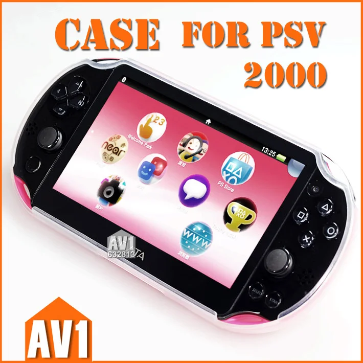 TPU shell for sony PS vita 2000. portable travel case for psvita2000