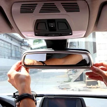 Для Land Rover Дискавери Спорт ABS Матовый интерьерный автомобиль зеркало заднего вида рамка Крышка отделка 2 шт./компл