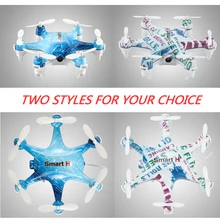 Drone With Camera OR No Camera Wifi Control 6 Axis Gyro 4CH LED Mini RC Drone 360 Degree Rollover A Key Return Toys Helicopters!