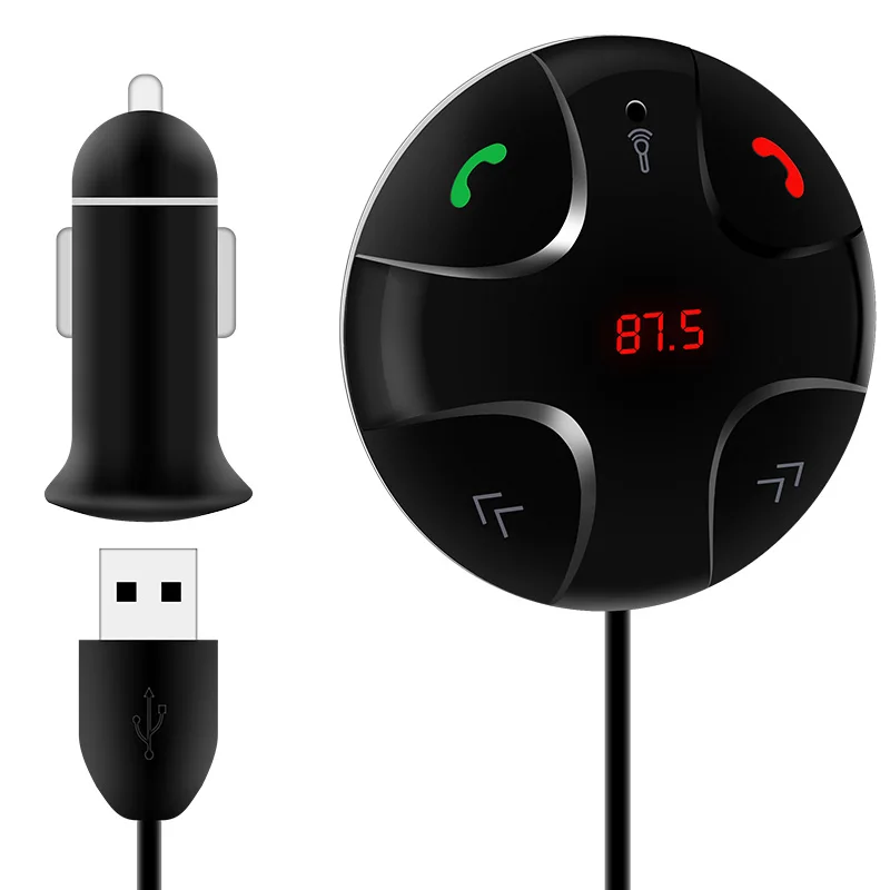 Bluetooth Handfree Автомобильный комплект mp3 плеер аудио беспроводной fm передатчик SD Tf ЖК