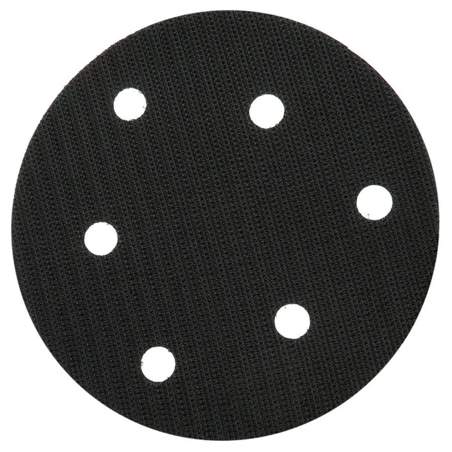 5 дюймов 125 мм ультра-тонкий интерфейс защиты поверхности колодки для шлифовальных колодки и Крюк& Петли шлифовальные диски Флокирование - Цвет: 6 Holes