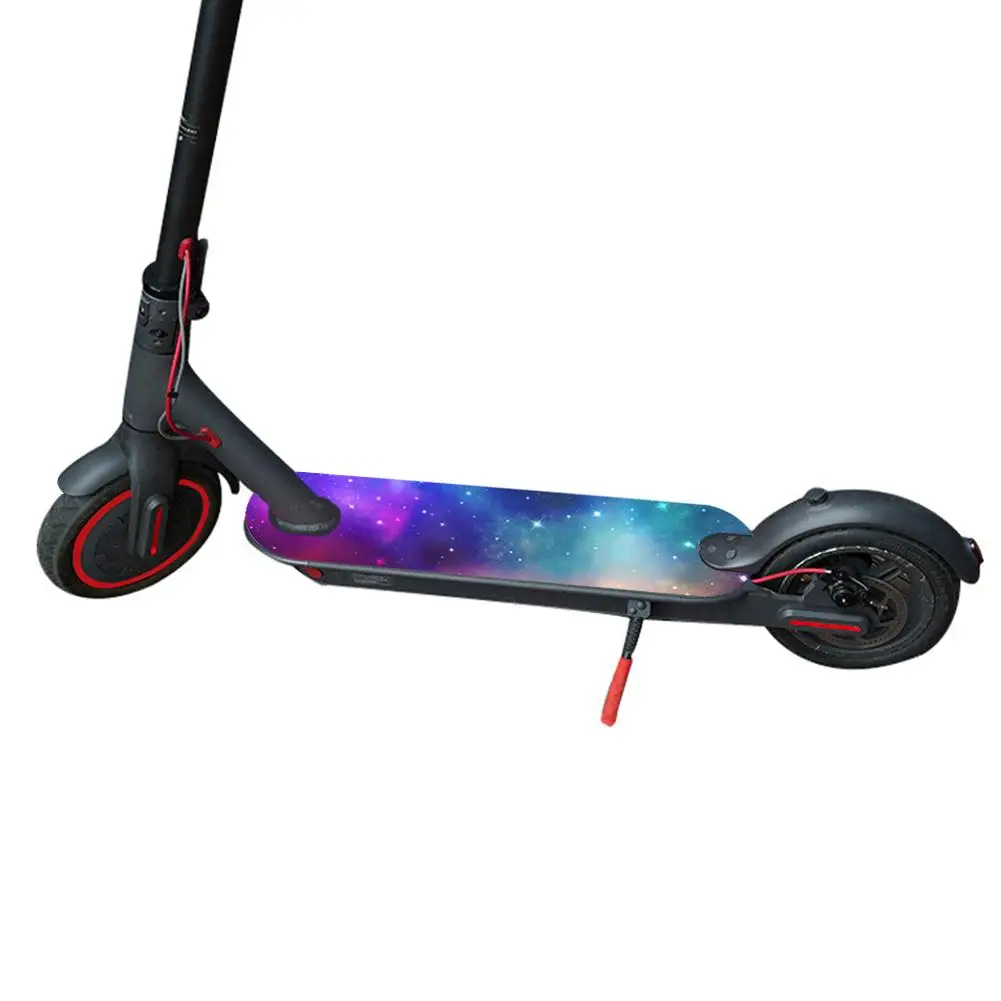 Педаль матовый коврик Стикеры Водонепроницаемый Личность наклейка с наждачной бумагой для Xiaomi M365 скутер аксессуары для езды на велосипеде