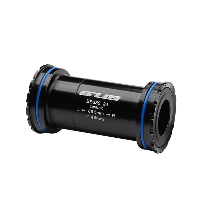 

GUB BB386 EVO 24 bicycle Press Fit Bottom Brackets Axle for MTB Road bike 24mm Crankset chainset gift 24-22mm Adapter