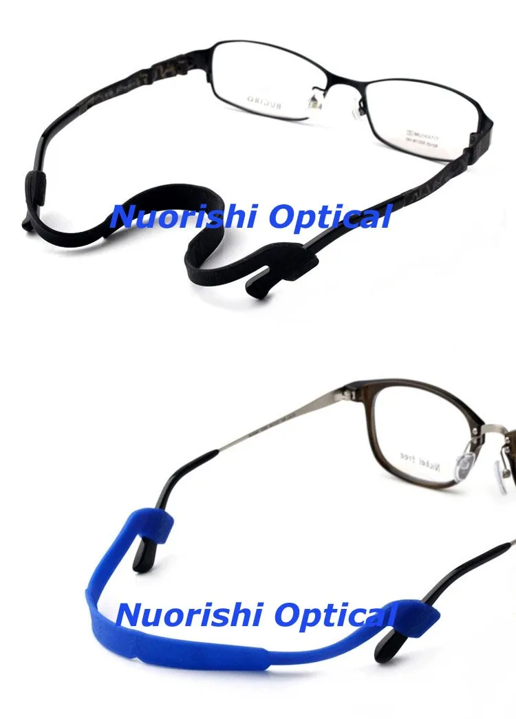 100 шт. l605 12 Цветов Высокое качество Эластичность силиконовые противоскользящие Очки очки Солнцезащитные очки для женщин Шнуры ремешок