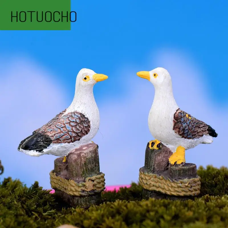 

Micro Landscape Ornaments Moss Jewelry Lovely Seagull Turtle Dove Diy Assembled Toy Ornaments
