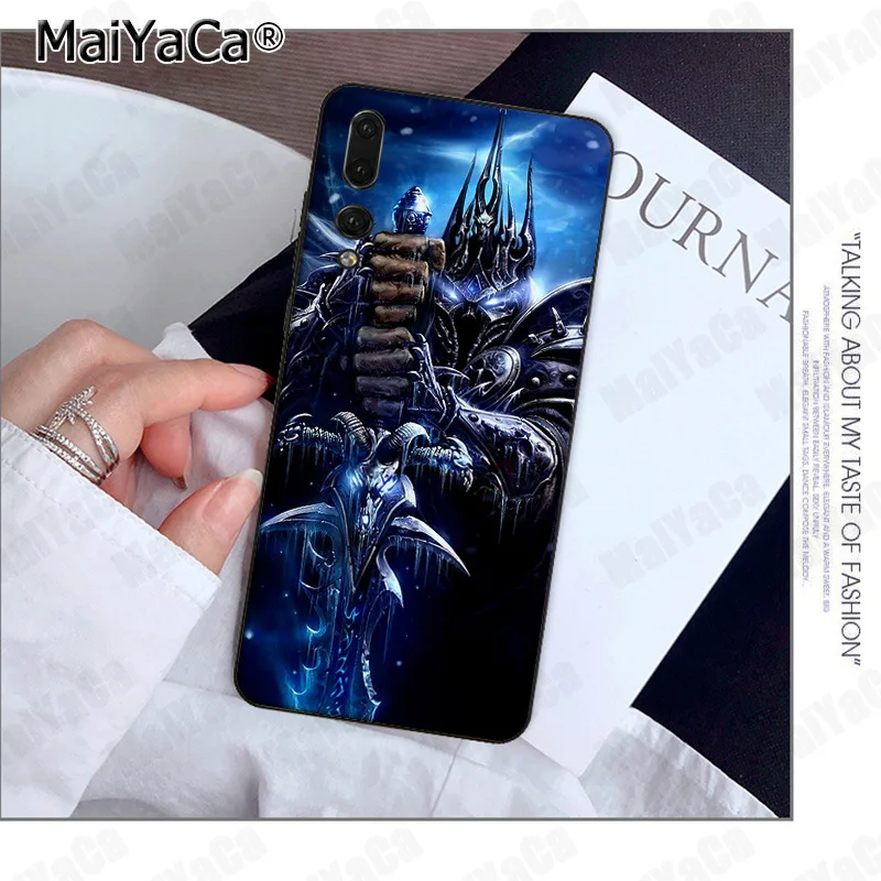 Чехол для телефона MaiYaCa Wows World of Warcraft аксессуары Huawei P9 10 plus 20 pro mate9 lite honor View