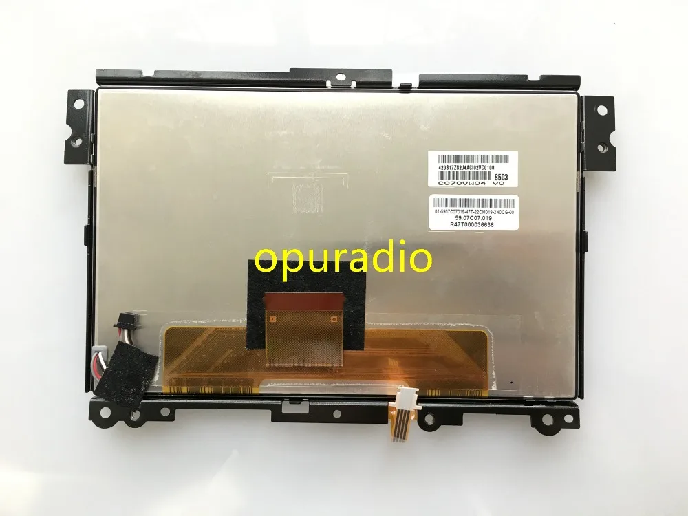 7,0 дюймов ЖК-дисплей дисплей C070VW04 V0 с сенсорная панель(диджитайзер) для Volvo Автомобильная dvd-навигационная система ЖК-дисплей мониторов