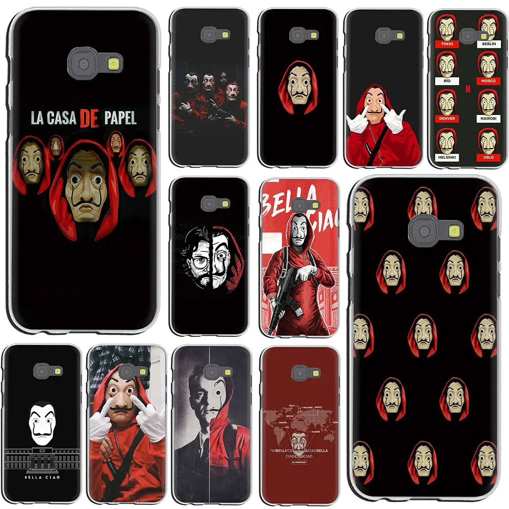 

la casa de papel TV hard Phone Case for Galaxy J7 J6 J5 J3 J2 J1 2015 2016 Prime 2017 EU US Version