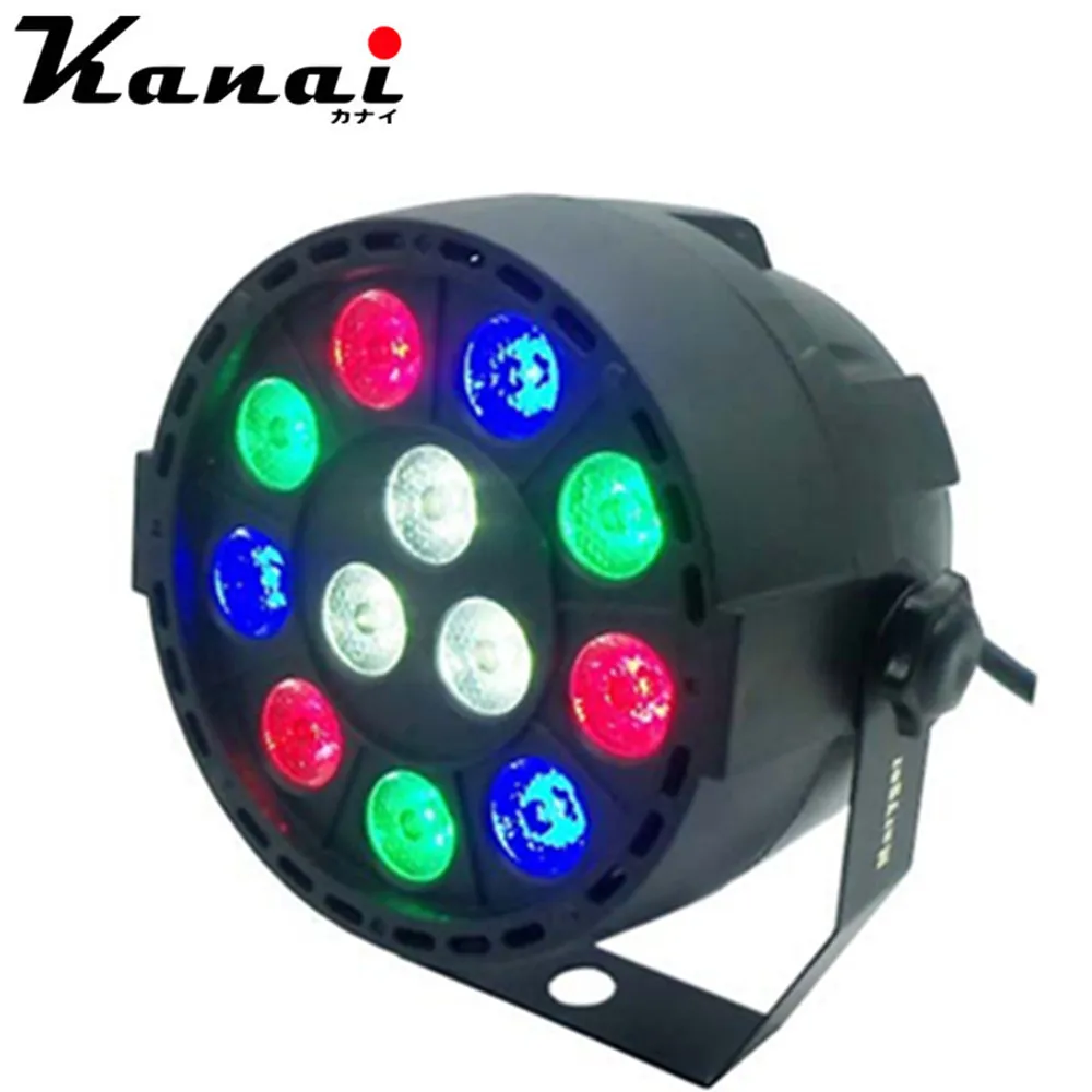 

Stage Light Led Par RGBW DJ DMX Color Mixing 7CH 12 Leds for Wedding Party KTV Bar Pub