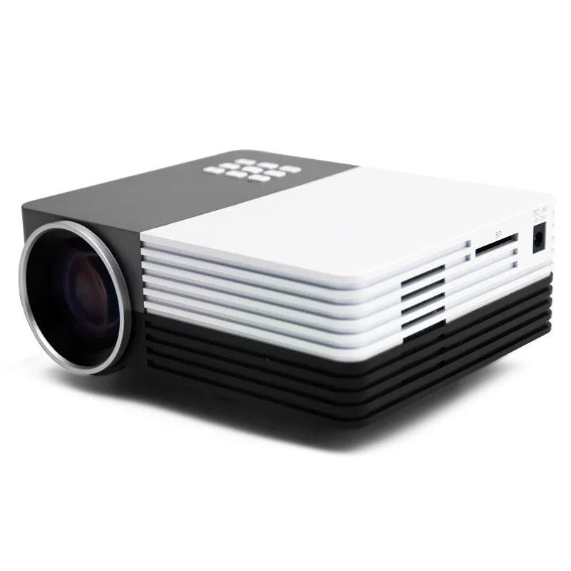 

HDMI Projector Portable Home Mini Projector AV VGA USB SD HDMI Interfaces LED Projector Black / White Home Theater Beamer