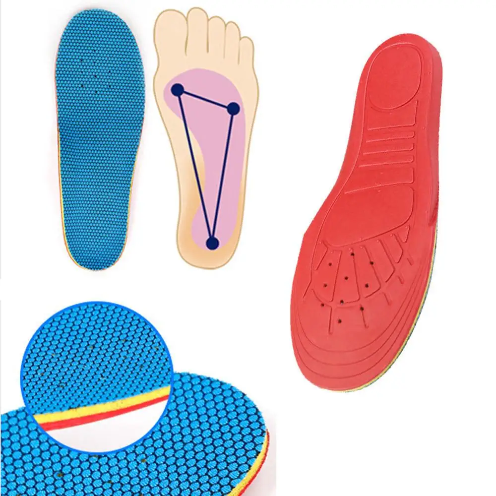 Ортопедическая поддержка для стопы вкладыши в обувь Pad облегчение боли для детей