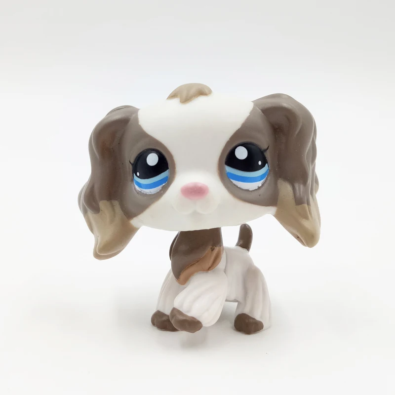 Rare littlest animal figure 2254 original font b pet b font shop lps toys dog Cocker