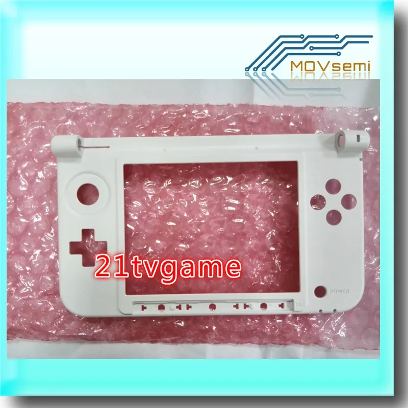 Сменный корпус Корпус среднего пластиковая рамка для 3DS XL для 3dsxl чехол оболочка черного и белого цвета