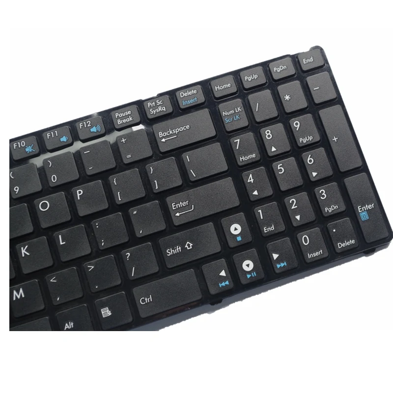  GZEELE new English US laptop Keyboard for ASUS N61 N61J N61Ja N61Jq N61Jv N61V N61Vf N61Vg N61Vn K5
