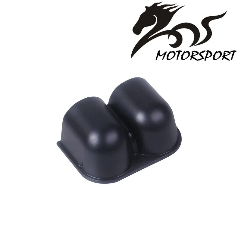 Free Shipping Double Dual Gauge Pod 52mm 2 Holes Gauge Pod Gauge Cup Dash Pod Mount Holder Plastic Holder Auto Car Meter