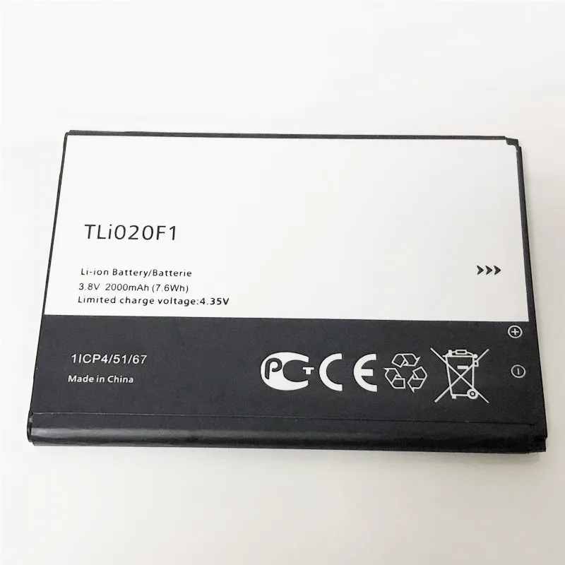 3,8 V 2000mAh TLi020F1 для Alcatel One Touch Pop Star 3g/5022D/5022X/Pop Star 4G/5070D/5070X батарея