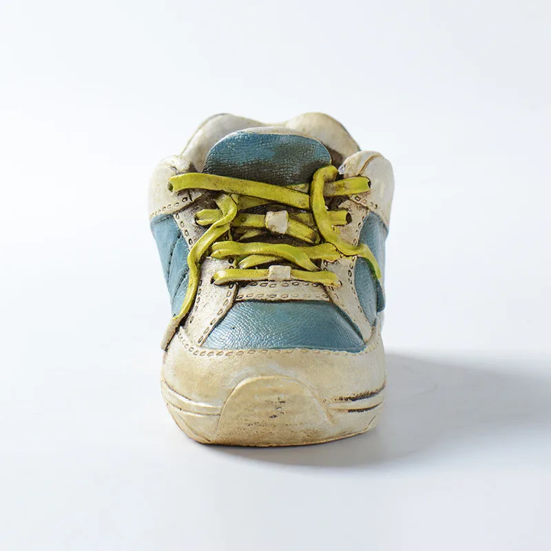 Бетонный цветочный горшок силиконовая форма спортивная обувь цемент суккулентная плантатор