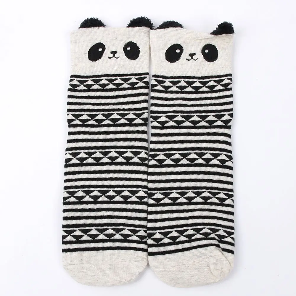 1PairNew Lovely Cartoon Women Socks High Quality Cotton Sox Japanese Fashion Style Socks Autumn Winter Warm Socks For lady Girls