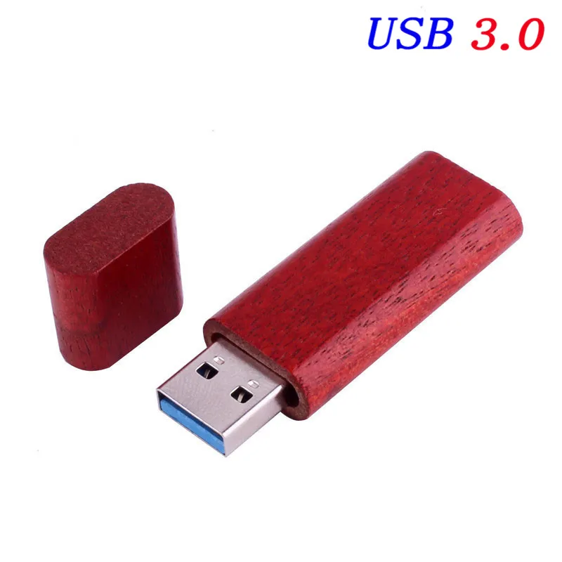 JASTER USB 3,0(10 шт. бесплатный логотип) деревянный клен usb диск usb флэш-накопитель карта памяти, Флеш накопитель pendrive 4 ГБ 8 ГБ 16 ГБ 32 ГБ 64 ГБ - Цвет: Rose wood