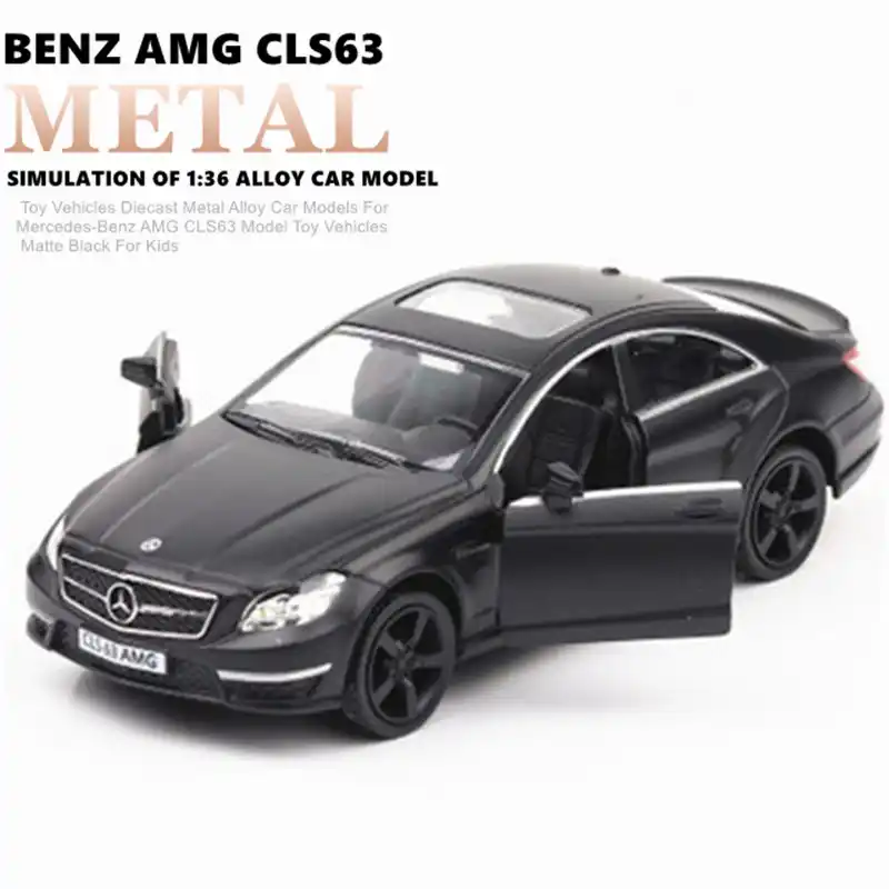 black mercedes toy car