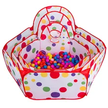 Складной детский океан мяч Яма бассейн игра палатка шарик кольцо в/открытый игровой домик-бассейн игровая палатка дом