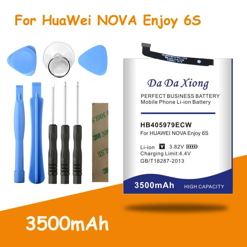 

4000mAh HB405979ECW Battery for Huawei NOVA CAZ-AL10 CAZ-TL00 CAN L01 CAN-L02 L12 Enjoy 6S Honor 6C Y5 2017 p9 lite mini