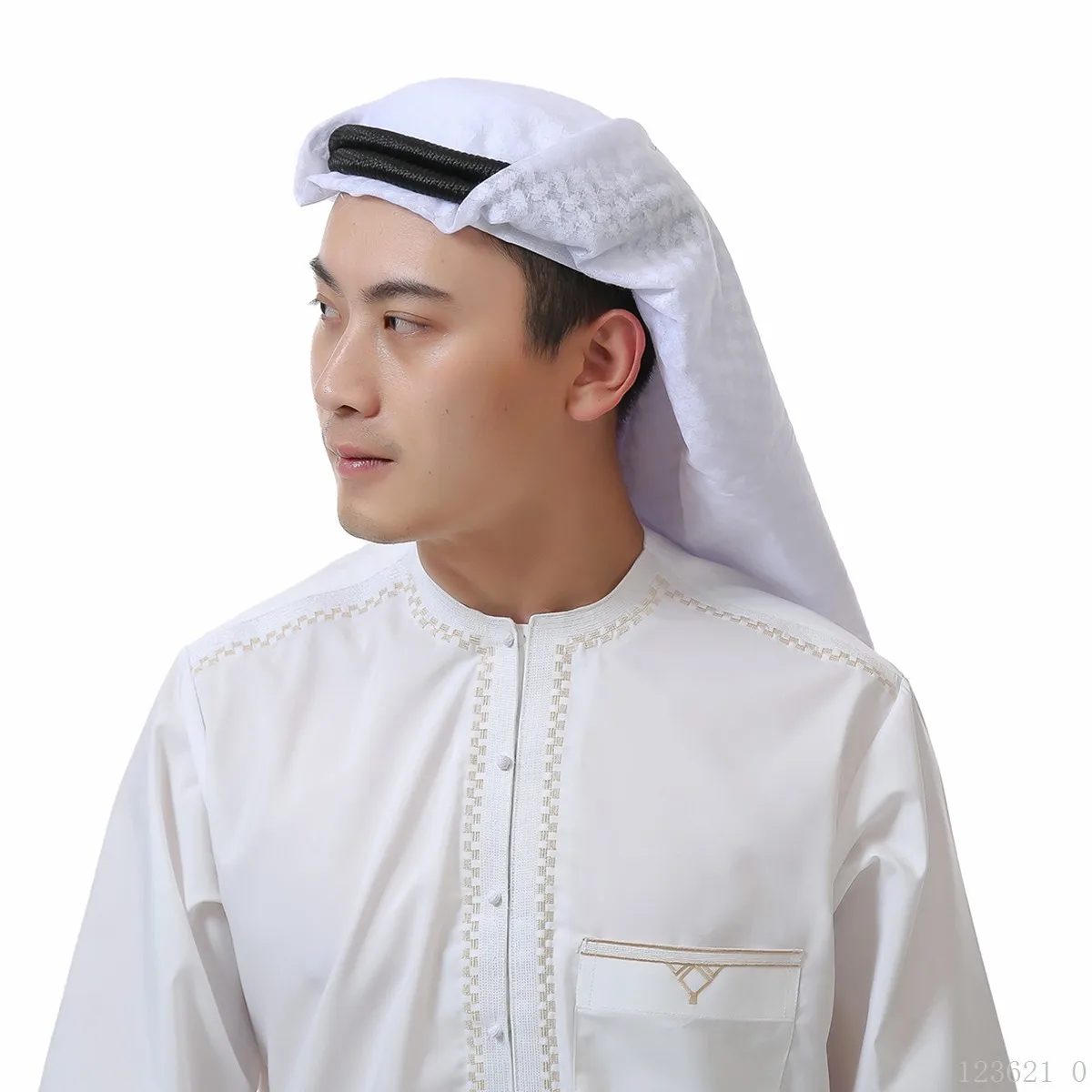 138*138 см мужской мусульманский арабский платок кеффийе квадратный плед мужской исламский хиджаб Рамадан Саудовская Арабская повязка на голову аксессуары