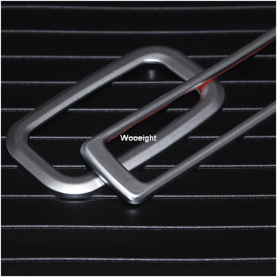 Wooeight 4Pcs ABS Matt Silver Car Roof Read Lamp Handle Light Switch Frame Trim Button Cover For Mercedes Benz GLC C Class (9)