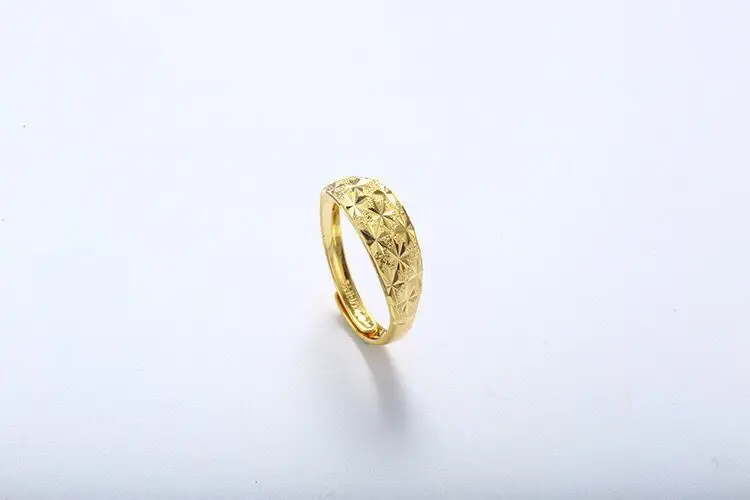 MxGxFam классические кольца с вышивкой для женщин Открытие отрегулированный 24 k цвет чистого золота Китай Национальный стиль ювелирные изделия