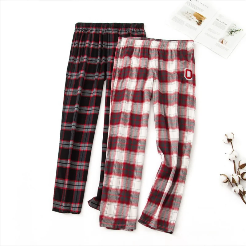 plus size plaid pajama pants