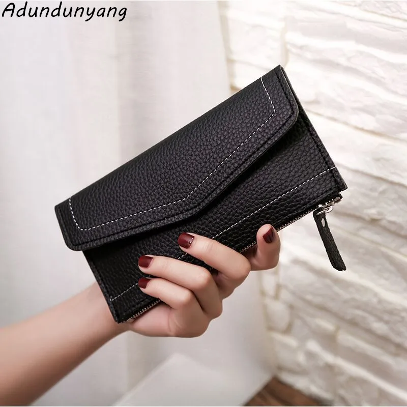 

2018 Wallet Women Vintage Fashion Top Quality Small Wallet Leather Purse Female Money Bag Small Zipper Coin Pocket Brand Hot !!