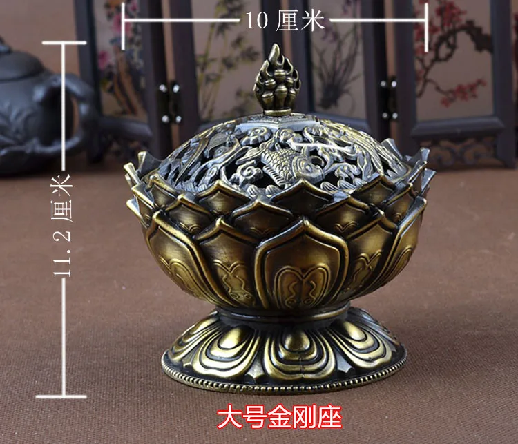 

lotus auspicious lotus -type fire for incense smoke incense smoke vaporizer plate for powder tuba,Tantric