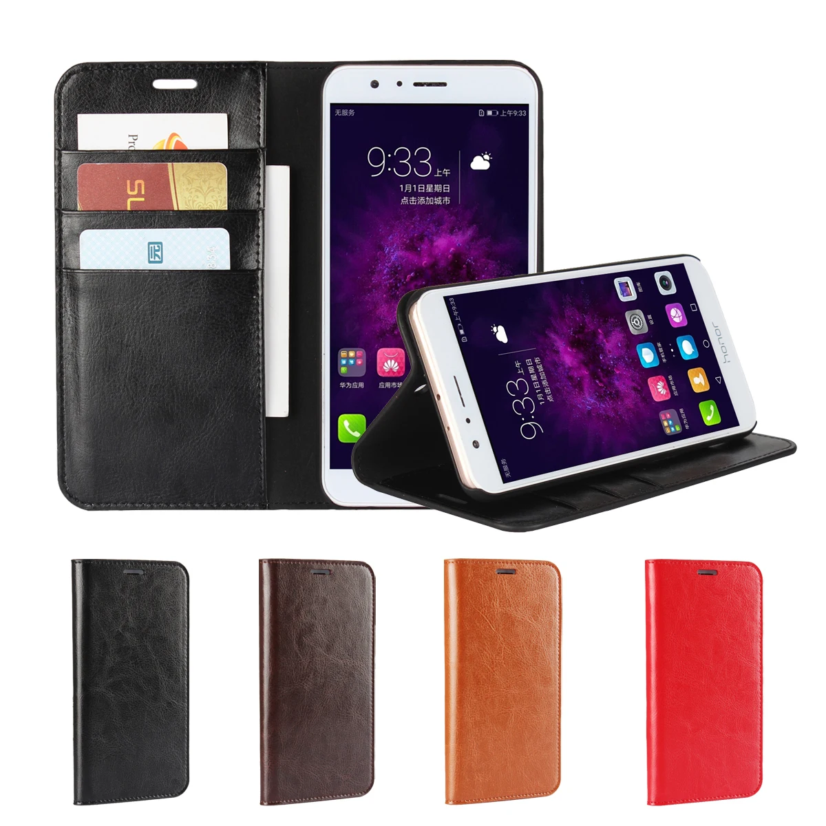 imágenes para De lujo Caja de la Carpeta Para Huawei V9 (para Huawei Honor 8 Pro) 5.7 "premium Funda de cuero Del Tirón Cubierta Del Teléfono Bolsas imágenes para De lujo Caja de la Carpeta Para Huawei V9 (para Huawei Honor 8 Pro) 5.7 "premium Funda de cuero Del Tirón Cubierta Del Teléfono Bolsas