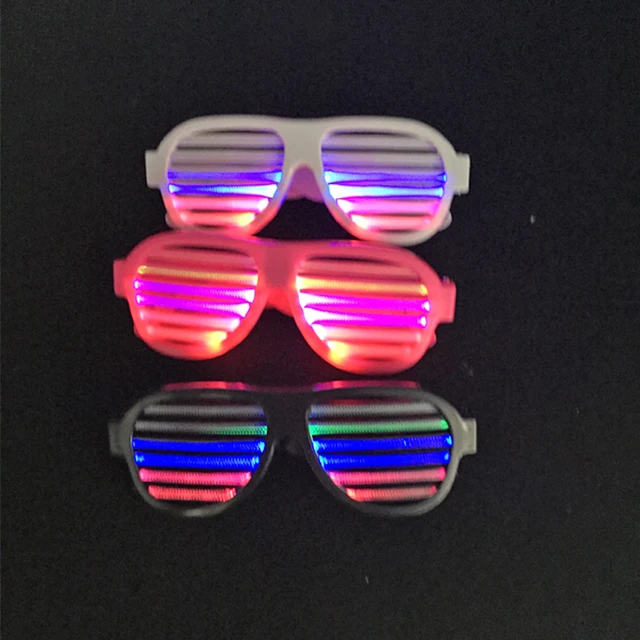 Aliexpress Com Buy Led Dance 3pc Lot Led Glasses Voice