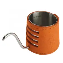 Кофейник, набор влагоотделитель длинный горшок Ручная стирка кофе машина Подарочная коробка(коричневый набор) maquina capuchino Hot