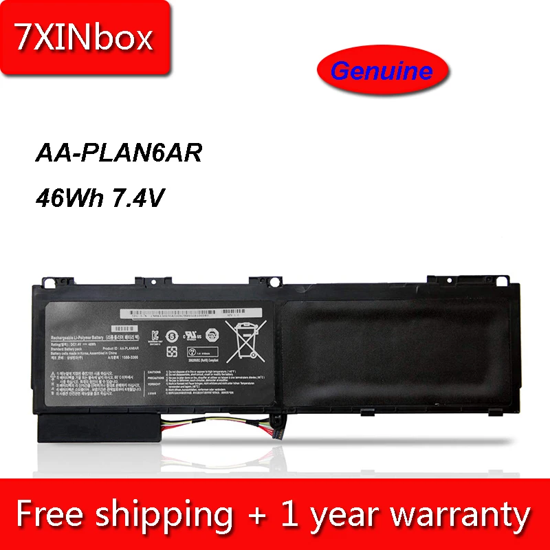 7XINbox 46Wh 7 4 V Натуральная AA-PLAN6AR батарея для Samsung 900X1 900X1B-A01 900X1B-A02 900X1B-A03 900X3 900X3A 900X3A-A01