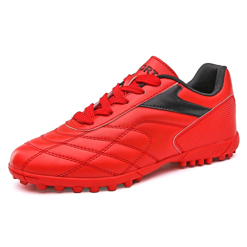 

HOMASS Indoor Sports Football Soccer Boots Men Training Turf Soccer Shoes Boys Kids Superfly Cleats Sneakers Mens Futsal Shoes