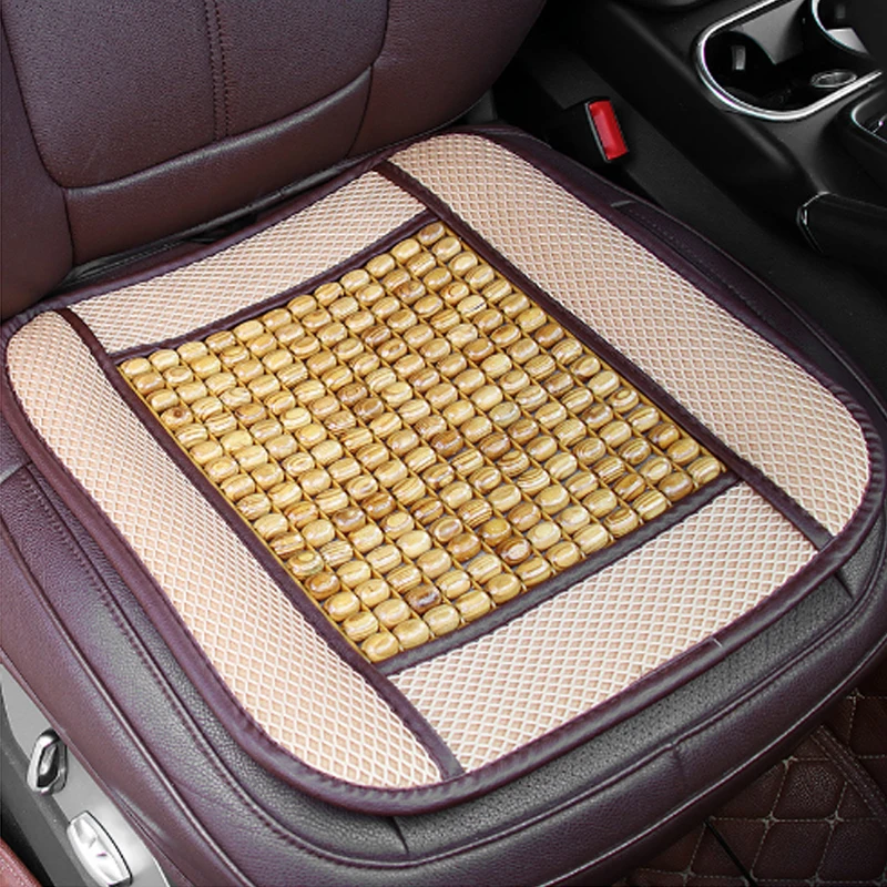 

Wooden Bead Car Seat Cushion Massage Seat Cover Back Lumbar Support Multipurpose Seats Cushion Pad Waist Supports