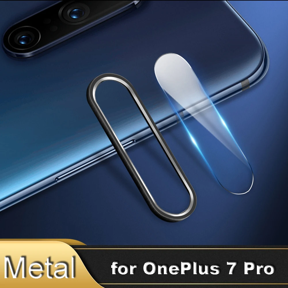 Закаленное стекло для камеры OnePlus 7 Pro One Plus 1 + Защитное задней панели объектива