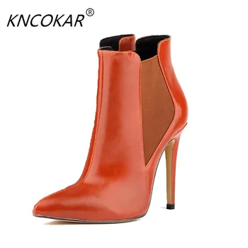 

KNCOKAR In autumn and winter, high end and high-end European and American fashion new products, the high heels and the boots